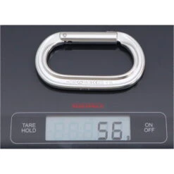 Black Diamond Oval Keylock 3-Pack - Karabiner-Set -Campfreunde Geschäft 210083 POLS Polished Oval 3Qtr gewicht