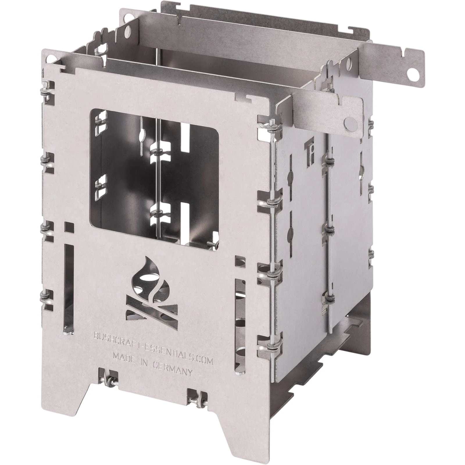 Bushcraft Essentials Bushbox LF Titanium - Hobo-Kocher 3 Bushcraft Essentials Bushbox LF Titanium - Hobo-Kocher