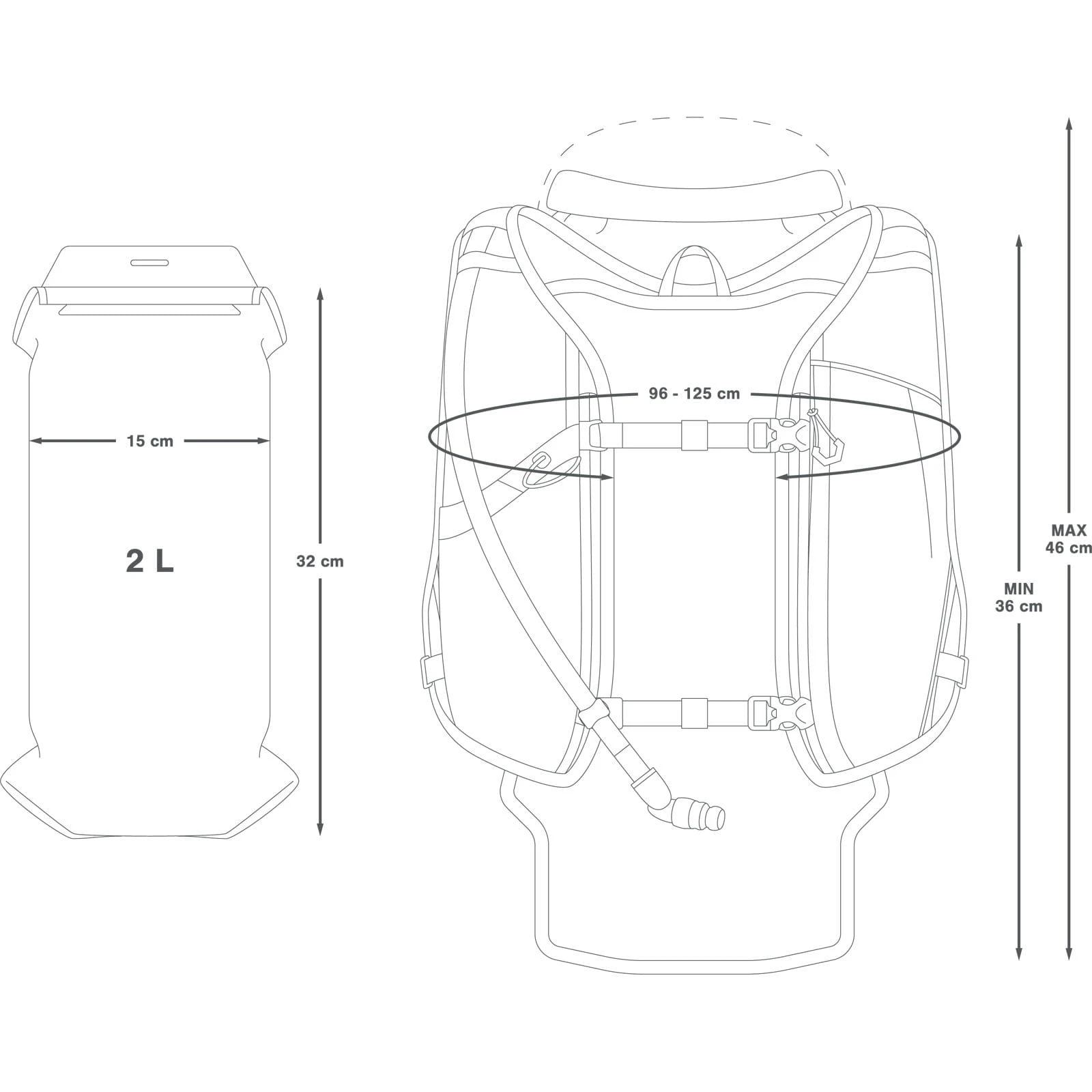 Apidura Backcountry Hydration Backpack - Trinkrucksack 6 Apidura Backcountry Hydration Backpack - Trinkrucksack – Bild 4
