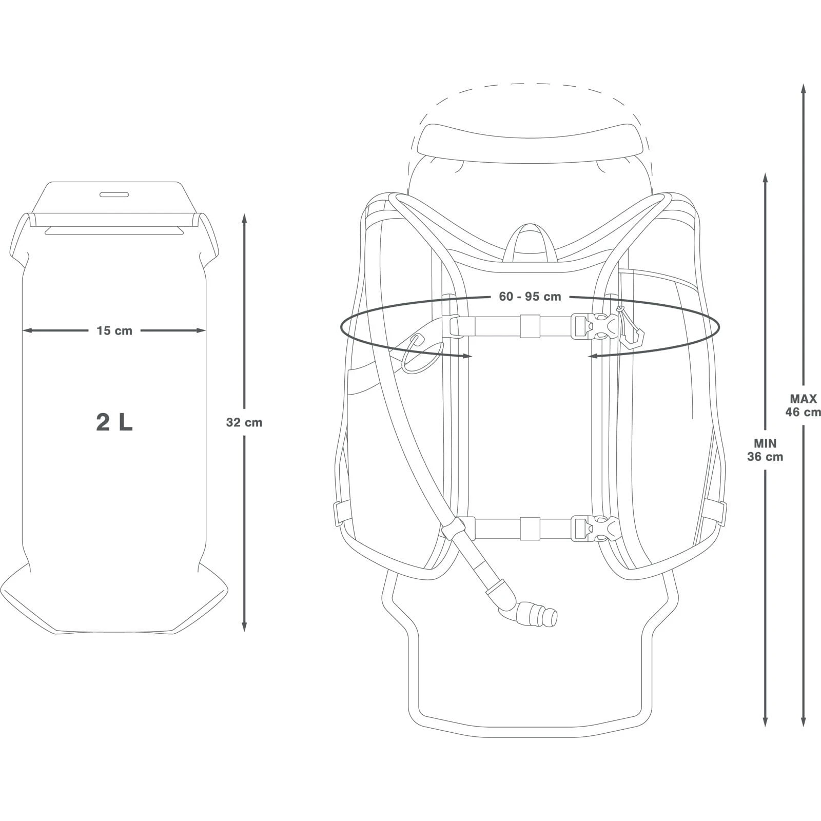 Apidura Backcountry Hydration Backpack - Trinkrucksack 5 Apidura Backcountry Hydration Backpack - Trinkrucksack – Bild 3
