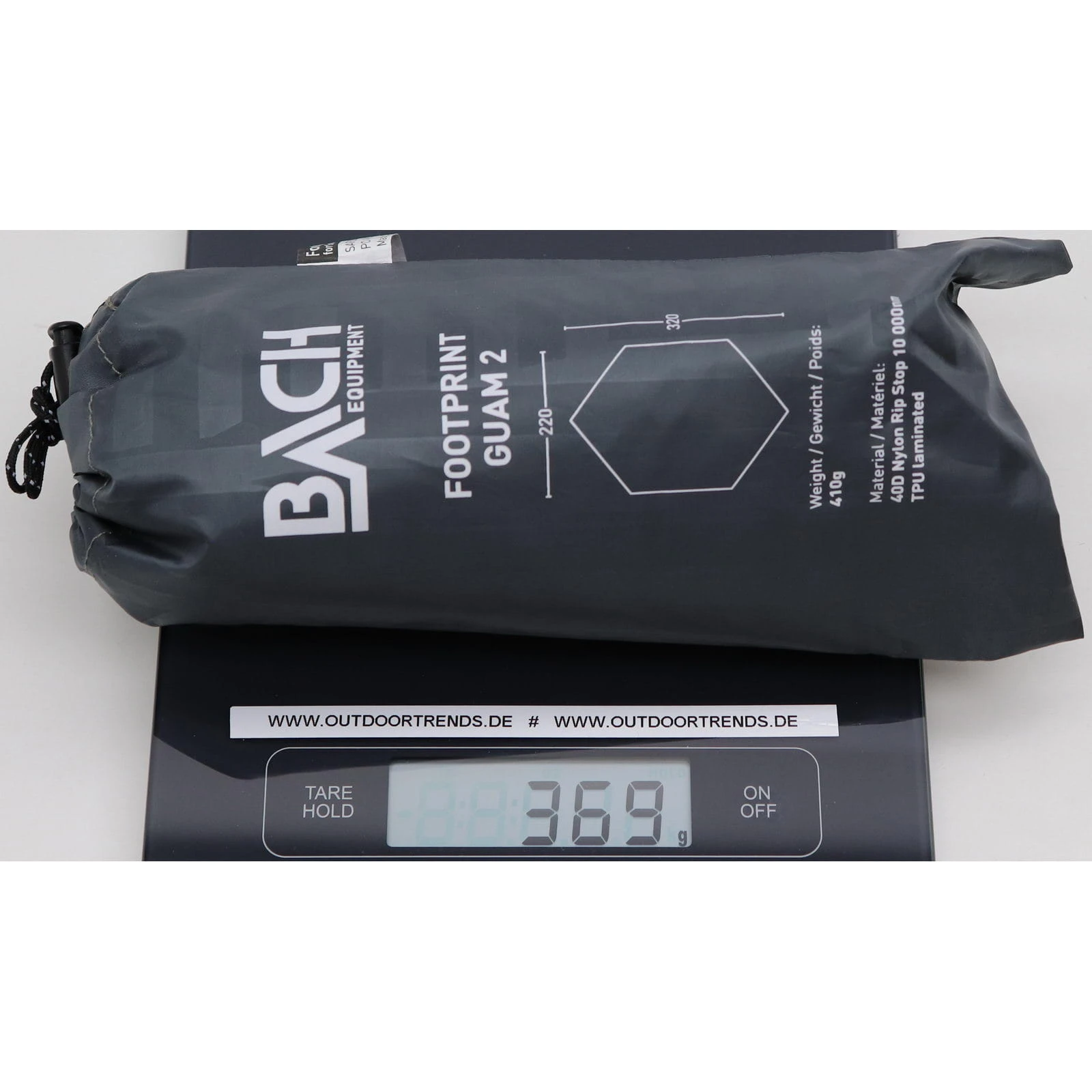 BACH Guam 2 Footprint - Zeltunterlage 4 BACH Guam 2 Footprint - Zeltunterlage – Bild 2