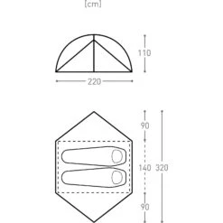 BACH Guam 2 - Zwei-Personen-Kuppelzelt -Campfreunde Geschäft bach guam 2 zwei personen kuppelzelt willow bough green bac 282973 7010 222 4
