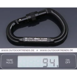 Beal BE Lock Screw - HMS Karabiner -Campfreunde Geschäft beal be lock screw hms karabiner black bea bmclbl bk 0