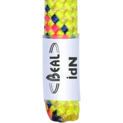 Beal Karma 9.8 Mm - Einfach-Kletterseil -Campfreunde Geschäft beal karma 9 8 mm einfach kletterseil yellow bea bc098k 50 y 9