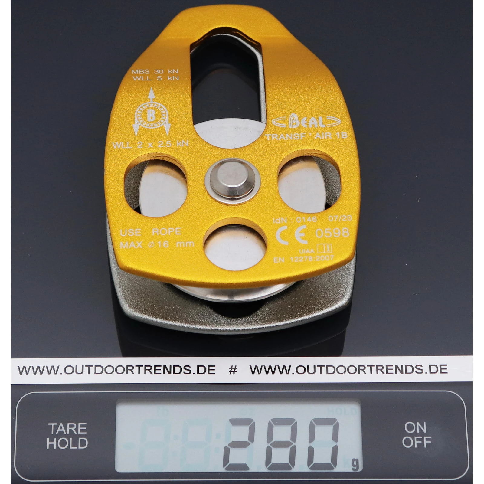 Beal Transf’air 1 B - Seilrolle 7 Beal Transf’air 1 B - Seilrolle – Bild 5