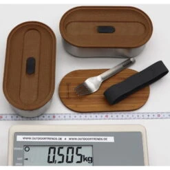 Black+blum Stainless Steel Bento Box - Proviantdose 11 Black+blum Stainless Steel Bento Box - Proviantdose -Campfreunde Geschäft black blum stainless steel bento box proviantdose bbl bam bt l016 5