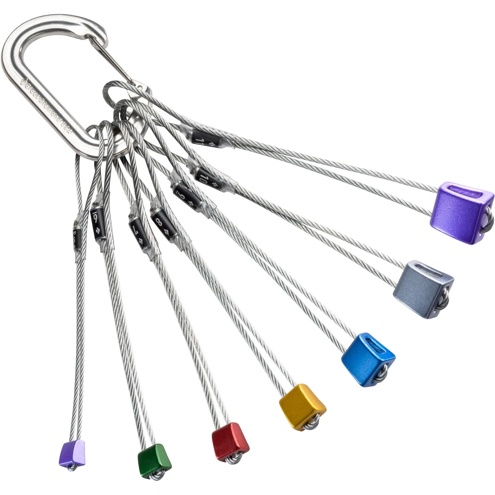 Black Diamond Stopper Set Classic 5-11 - Klemmkeile 3 Black Diamond Stopper Set Classic 5-11 - Klemmkeile