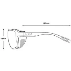 BOLLE Bollé Pathfinder Bollé 100 Cat 4 - Gletscherbrille 8 BOLLE Bollé Pathfinder Bollé 100 Cat 4 - Gletscherbrille -Campfreunde Geschäft boll pathfinder 100 cat 4 gletscherbrille black matte bol bs138002 2