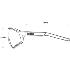 BOLLE Bollé Shifter Volt+ Ultraviolet Polarized Cat 3 - Fahrradbrille -Campfreunde Geschäft boll shifter volt ultraviolet polarized cat 3 fahrradbrille sw29276 5