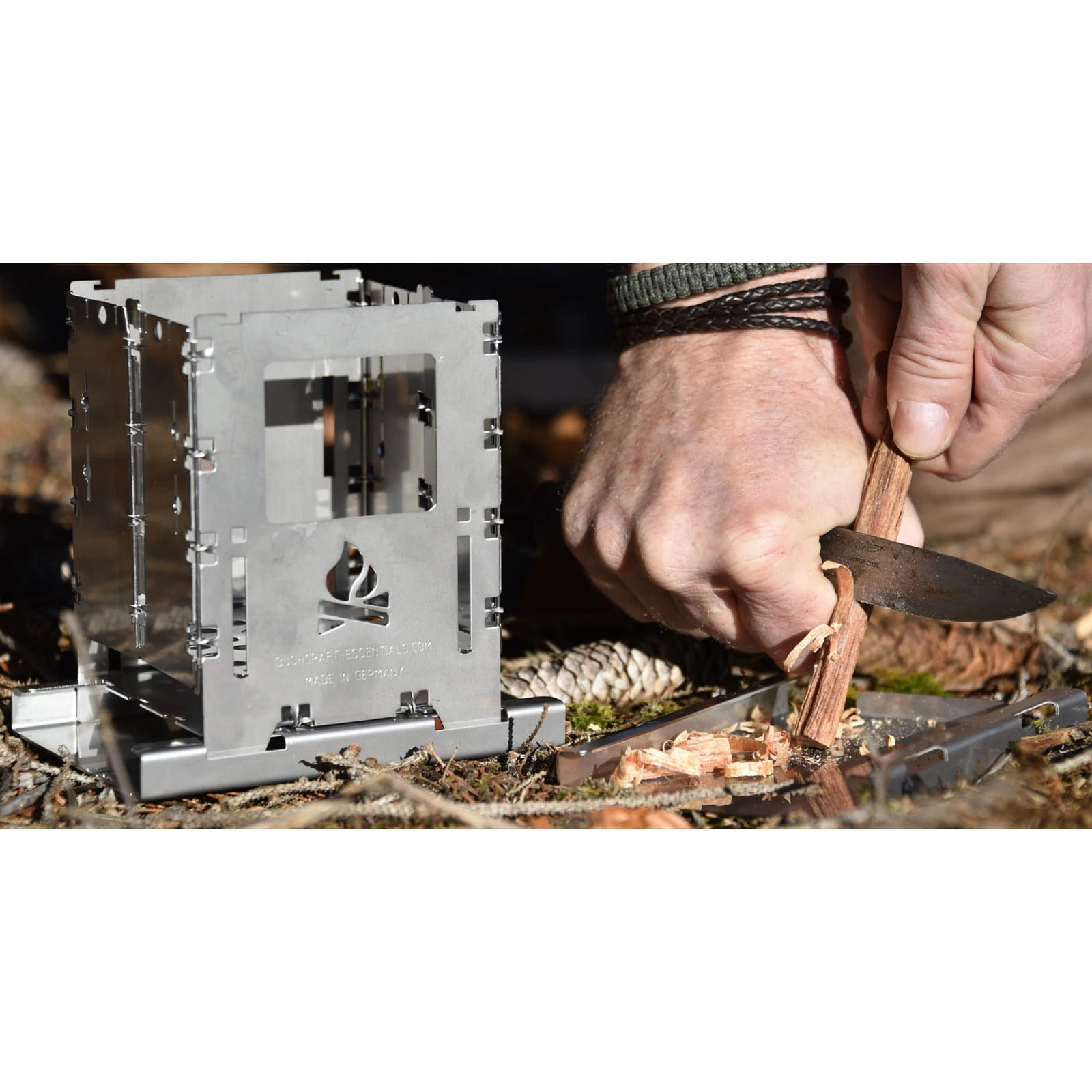 Bushcraft Essentials Einschub Bushbox LF Edelstahl 17 Bushcraft Essentials Einschub Bushbox LF Edelstahl – Bild 15