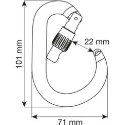 Camp Nimbus Lock - HMS-Karabiner 9 Camp Nimbus Lock - HMS-Karabiner -Campfreunde Geschäft camp nimbus lock hms karabiner ca 292702 4