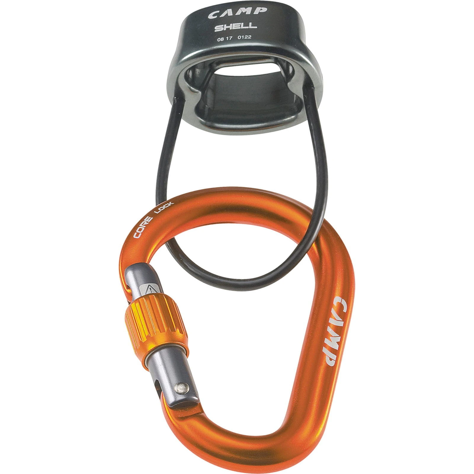 Camp Shell Belay Kit Mit Core Lock Karabiner 3 Camp Shell Belay Kit Mit Core Lock Karabiner