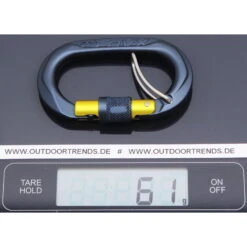 Climbing Technology OVX SGL - Ovalkarabiner 5 Climbing Technology OVX SGL - Ovalkarabiner -Campfreunde Geschäft climbing technology ovx sgl ovalkarabiner anthracite gold gate ctl 2c5010lshc 1