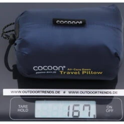 COCOON Air-Core Down Travel Pillow - Daunenkopfkissen -Campfreunde Geschäft cocoon air core down travel pillow daunenkopfkissen coc acp3 d4n 2