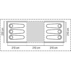 Coleman Ridgeline Plus 6 Personen - Familienzelt -Campfreunde Geschäft coleman ridgeline plus 6 personen familienzelt rl 169760 1