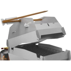 SKOTTI Cap - Erweiterung Für Grill -Campfreunde Geschäft deckel halb offen