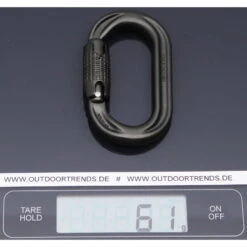 DMM Perfect O Kwiklock - Oval-Karabiner -Campfreunde Geschäft dmm perfect o kwiklock oval karabiner matt grey a593mg 1