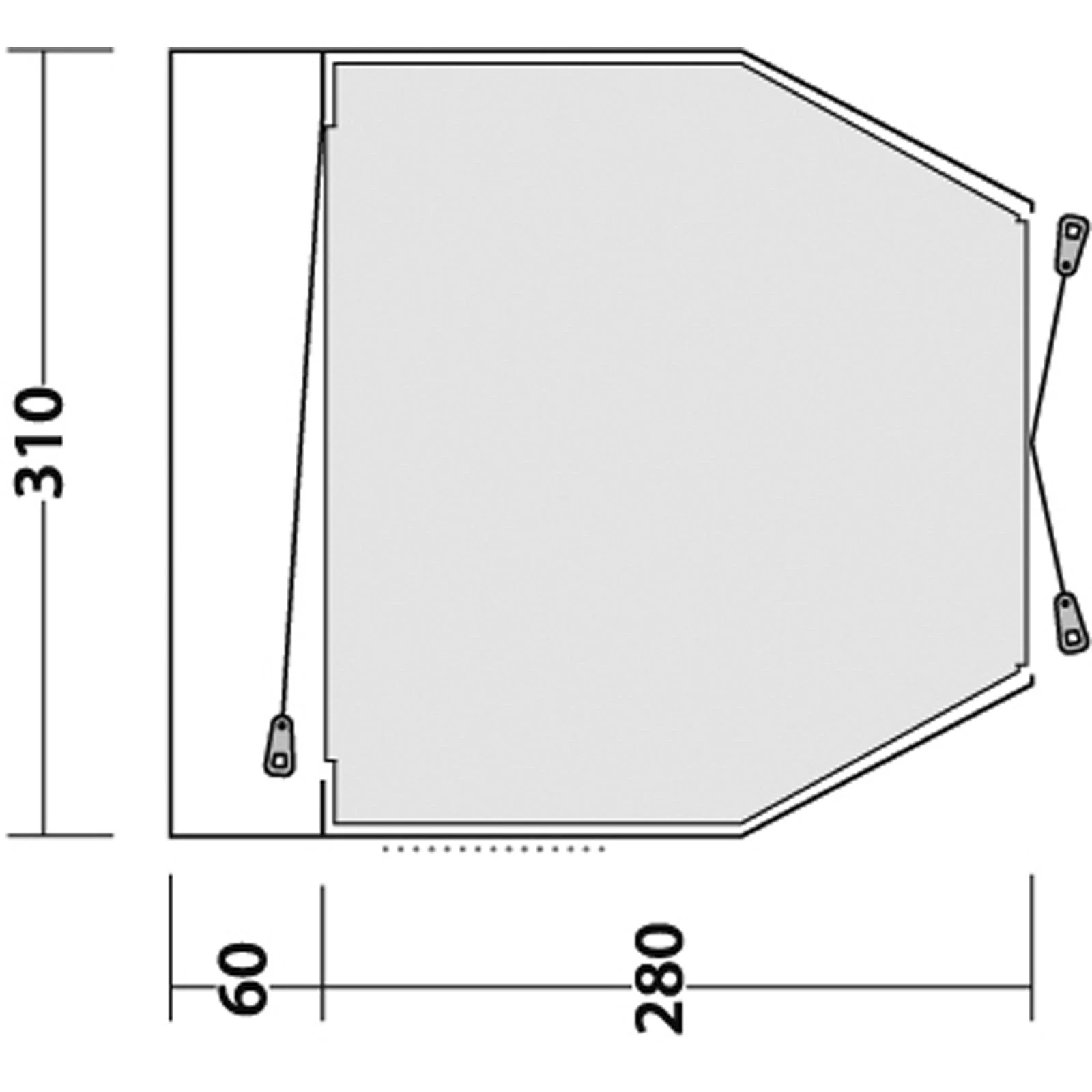 Easy Camp Shamrock - Busvorzelt 5 Easy Camp Shamrock - Busvorzelt – Bild 3
