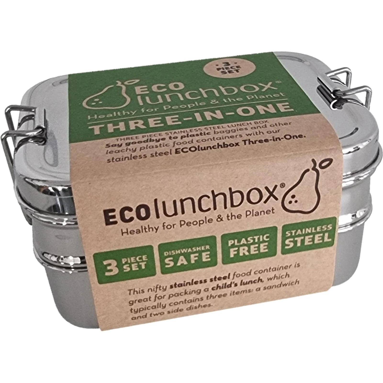 ECOlunchbox Three-in-One - Proviantdose 3 ECOlunchbox Three-in-One - Proviantdose