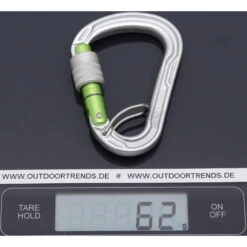 Edelrid HMS Strike Screw FG II - Karabiner -Campfreunde Geschäft edelrid hms strike screw fg ii karabiner silver er 73772 000 0060 3