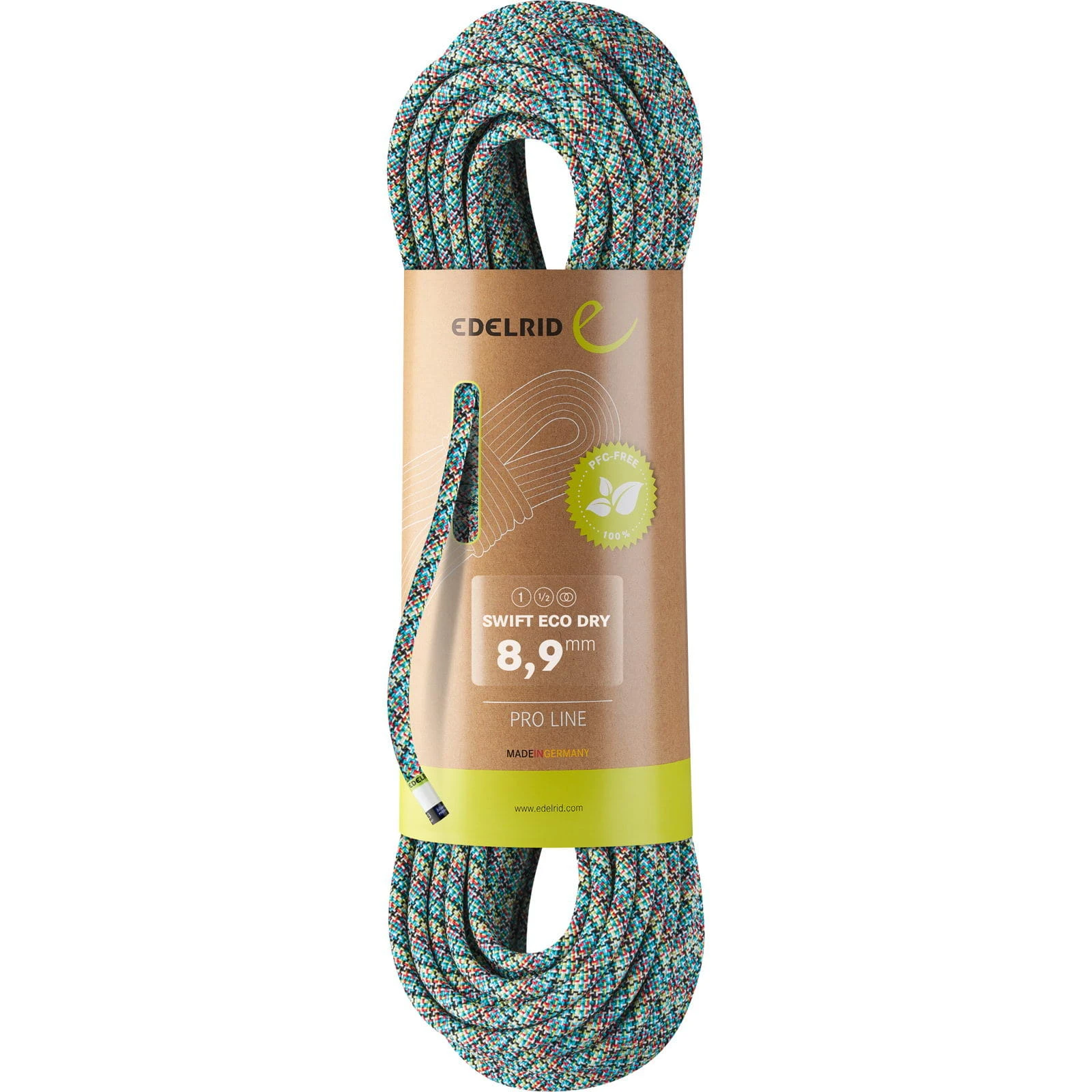 Edelrid Swift Eco Dry 8.9 - Drei Normen Seil 3 Edelrid Swift Eco Dry 8.9 - Drei Normen Seil