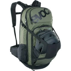 EVOC FR Tour E-Ride 30 - E-Bike-Rucksack -Campfreunde Geschäft evoc fr tour e ride 30 bike rucksack dark olive black evo 0450726562 2