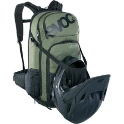 EVOC FR Tour E-Ride 30 - E-Bike-Rucksack -Campfreunde Geschäft evoc fr tour e ride 30 bike rucksack dark olive black evo 0450726562 3