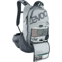 EVOC Trail Pro 16 - Bike-Rucksack -Campfreunde Geschäft evoc trail pro 16 bike rucksack stone carbon grey evo 0450726487 44