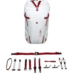EXPED Icefall 40 - Alpinrucksack -Campfreunde Geschäft exped icefall 40 alpinrucksack white ep 7640445450256 4
