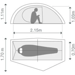 EXPED Mira I HL - Leichtes 1-Personen-Zelt -Campfreunde Geschäft exped mira i hl leichtes 1 personen zelt ep 7640445457149 0