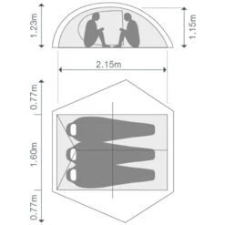 EXPED Mira III HL - Leichtes 3-Personen-Zelt -Campfreunde Geschäft exped mira iii hl leichtes 3 personen zelt ep 7640445457200 0
