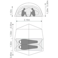 EXPED Outer Space II - 2-Personen-Zelt -Campfreunde Geschäft exped outer space ii 2 personen zelt ep 7640445457316 1