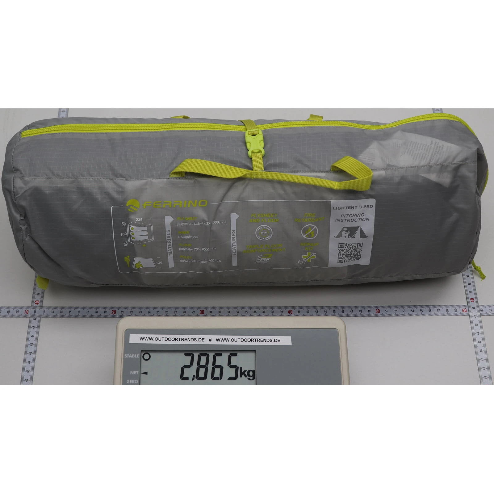 Ferrino Lightent 3 Pro - 3 Personen Zelt 12 Ferrino Lightent 3 Pro - 3 Personen Zelt – Bild 10