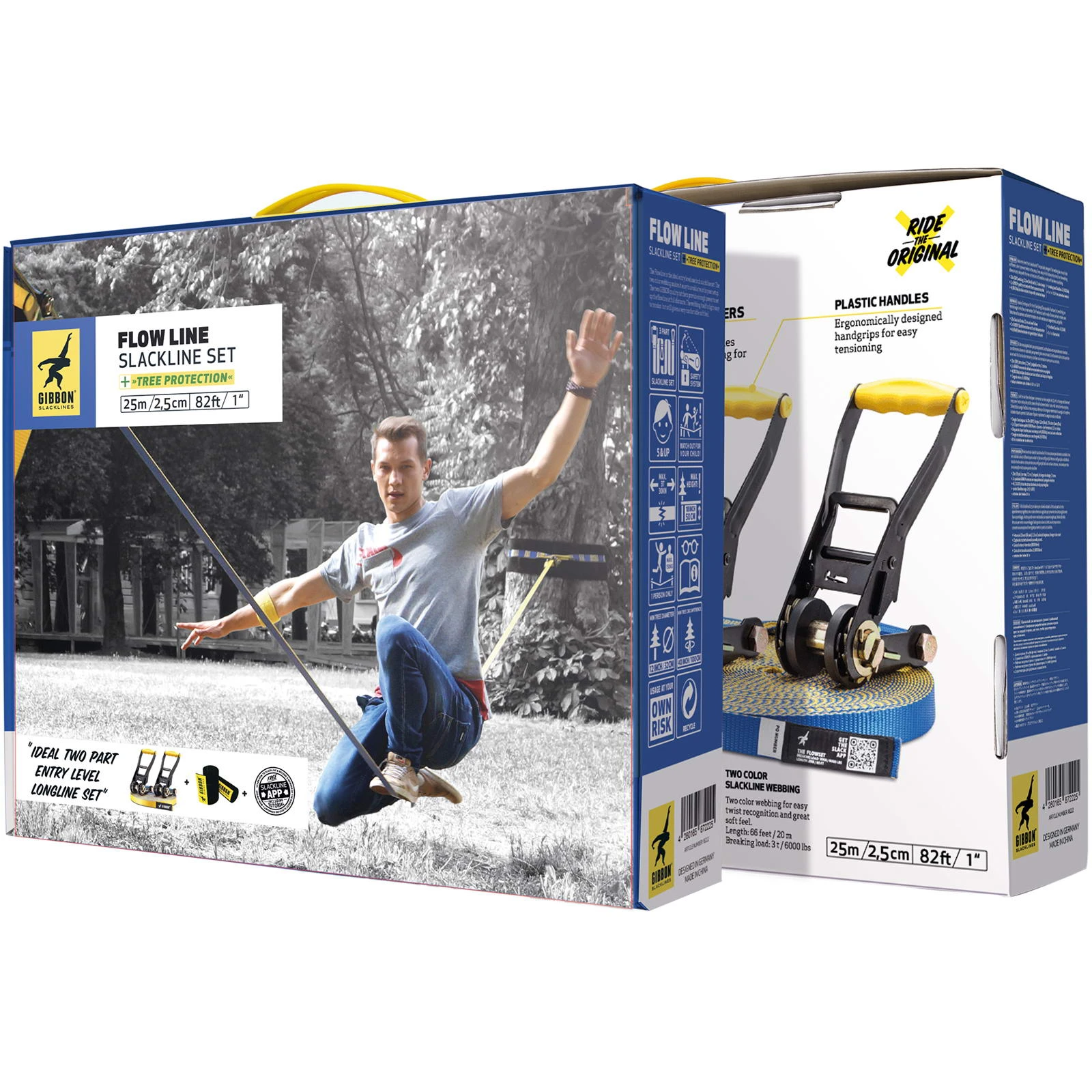 Gibbon Flow Line TreeWear Set - Slackline 5 Gibbon Flow Line TreeWear Set - Slackline – Bild 3
