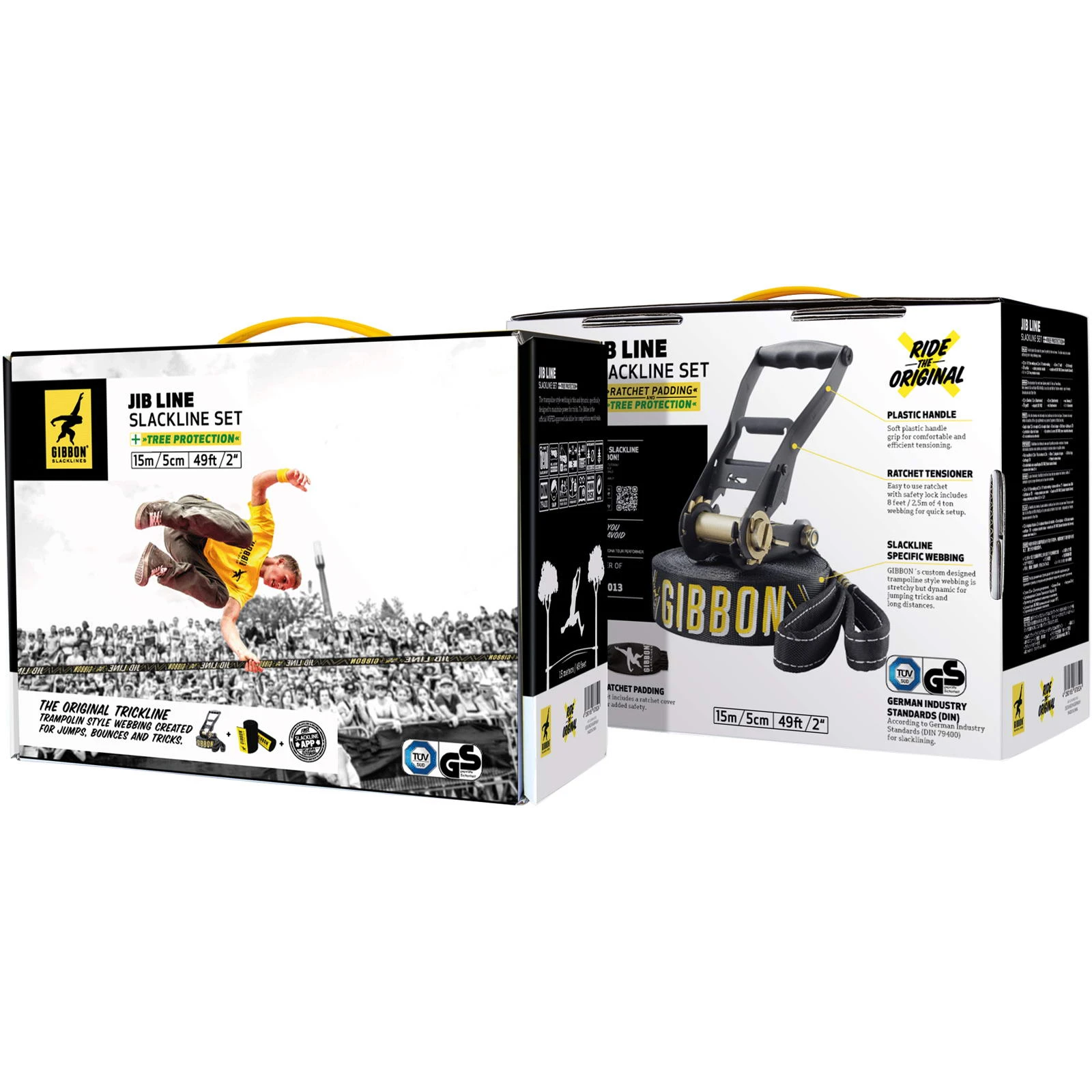 Gibbon Jib Line TreeWear Set - Slackline 6 Gibbon Jib Line TreeWear Set - Slackline – Bild 4