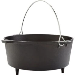 GROENBERG Askja Pot 10L - Gusseiserner Topf -Campfreunde Geschäft groenberg askja pot 10l gusseiserner topf gro 266018 12