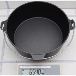 GROENBERG Askja Pot 10L - Gusseiserner Topf -Campfreunde Geschäft groenberg askja pot 10l gusseiserner topf gro 266018 3