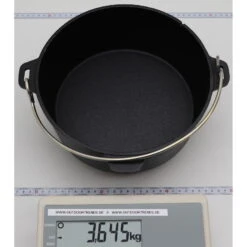 GROENBERG Askja Pot 4L- Gusseiserner Topf -Campfreunde Geschäft groenberg askja pot 4l gusseiserner topf gro 266016 3