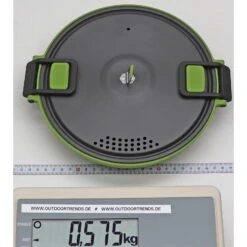 GSI Escape Set - Faltbarer Kochtopf Und Pfanne -Campfreunde Geschäft gsi escape set faltbarer kochtopf und pfanne green 50236 1
