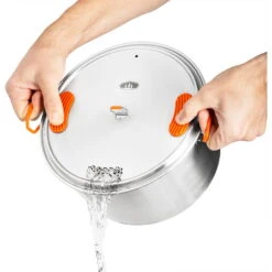 GSI Galcier Stainless Base Camper Large Set - Kochset -Campfreunde Geschäft gsi galcier stainless base camper large set kochset 68184 0