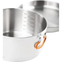 GSI Galcier Stainless Base Camper Large Set - Kochset -Campfreunde Geschäft gsi galcier stainless base camper large set kochset 68184 3