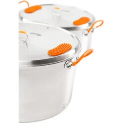 GSI Galcier Stainless Base Camper Large Set - Kochset -Campfreunde Geschäft gsi galcier stainless base camper large set kochset 68184 5