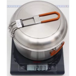 GSI Galcier Stainless Base Camper Medium Set - Kochset -Campfreunde Geschäft gsi galcier stainless base camper medium set kochset 68183 2