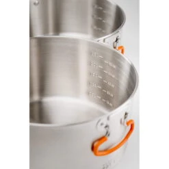 GSI Galcier Stainless Base Camper Medium Set - Kochset -Campfreunde Geschäft gsi galcier stainless base camper medium set kochset 68183 6