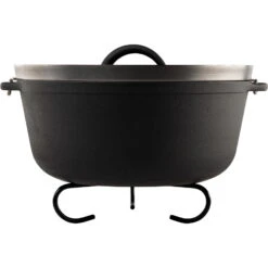 GSI Lite Cast Dutch Oven 7 QT - Feuertopf -Campfreunde Geschäft gsi lite cast dutch oven 7 qt feuertopf 60602 2