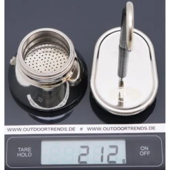 GSI Mini Espresso Set 1 Cup - Espressokocher -Campfreunde Geschäft gsi mini espresso set 1 cup espressokocher 65102 3