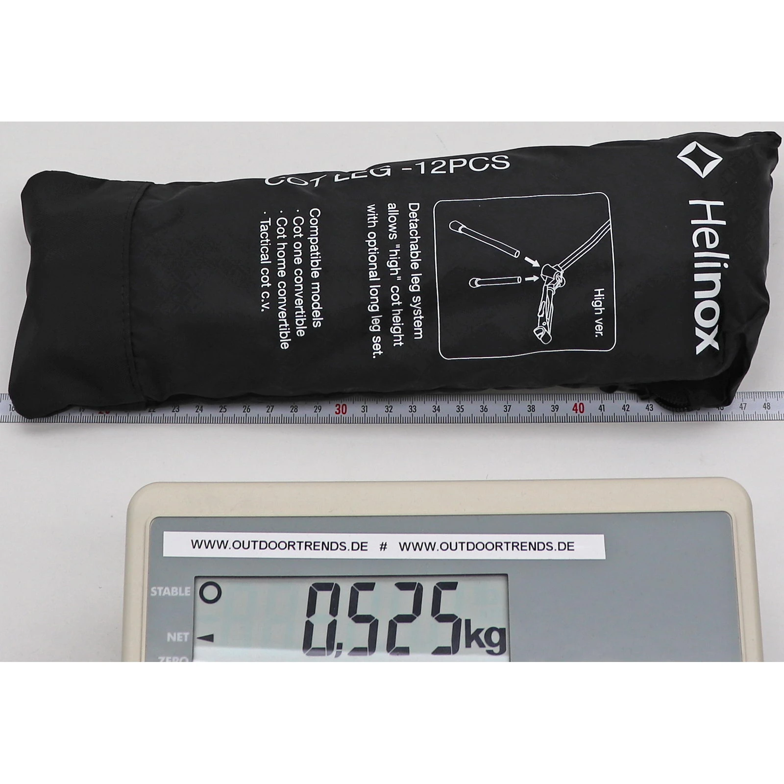 Helinox Cot Leg 12pcs - Erhöhung 6 Helinox Cot Leg 12pcs - Erhöhung – Bild 4