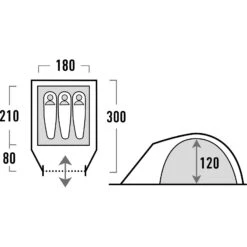 HIGH PEAK Nevada 3.0 - Kuppelzelt 11 HIGH PEAK Nevada 3.0 - Kuppelzelt -Campfreunde Geschäft high peak nevada 3 0 kuppelzelt grey hip 10203 2