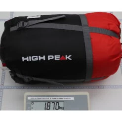 HIGH PEAK TR 300 - Kunstfaserschlafsack -Campfreunde Geschäft high peak tr 300 kunstfaserschlafsack hip 23066 4