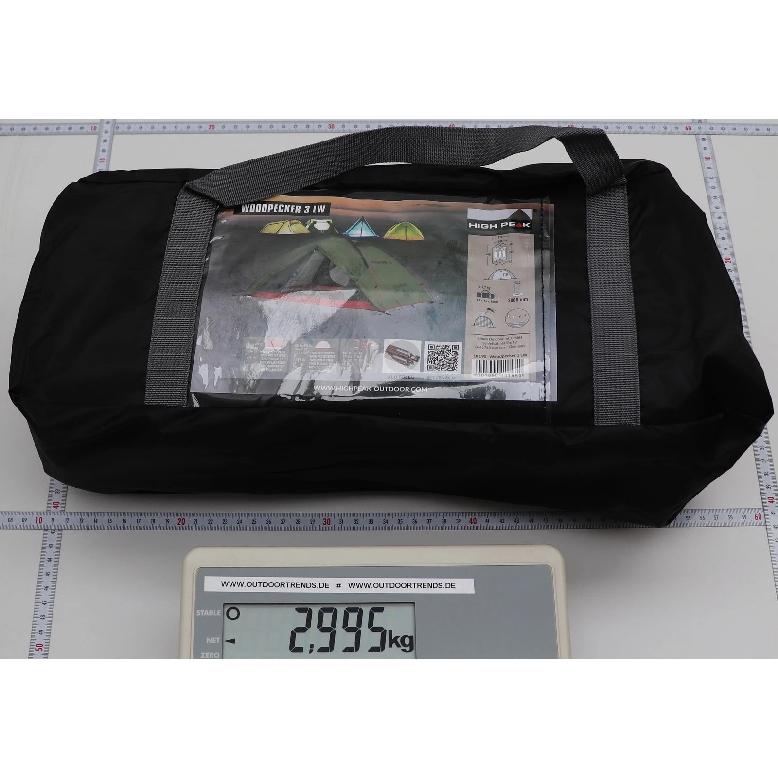 HIGH PEAK Woodpeckers 3 LW - Kuppelzelt 4 HIGH PEAK Woodpeckers 3 LW - Kuppelzelt – Bild 2